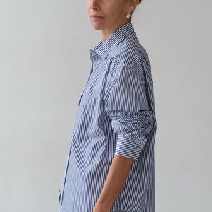 Donni Pop button down / S / navy stripe